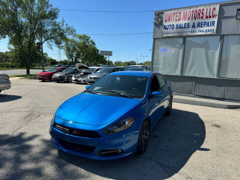 2015 Dodge Dart for sale at United Motors LLC in Saint Francis WI