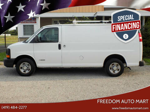 2005 Chevrolet Express Cargo for sale at Freedom Auto Mart in Bellevue OH