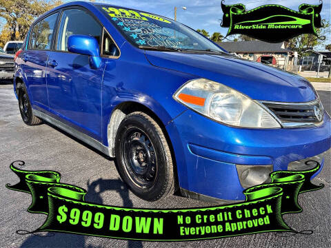 2011 Nissan Versa for sale at RIVERSIDE MOTORCARS INC in New Smyrna Beach FL