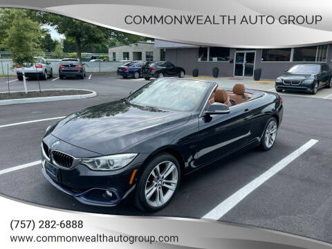 2016 BMW 4 Series for sale at Commonwealth Auto Group in Virginia Beach VA