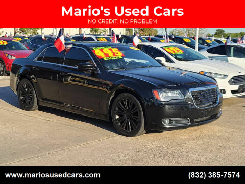 2013 Chrysler 300 for sale at Mario's Used Cars in Houston TX