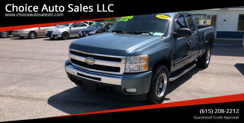 2009 Chevrolet Silverado 1500 for sale at Choice Auto Sales LLC - Cash Inventory in White House TN
