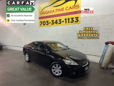 2007 Lexus ES 350 for sale at Virginia Fine Cars in Chantilly VA