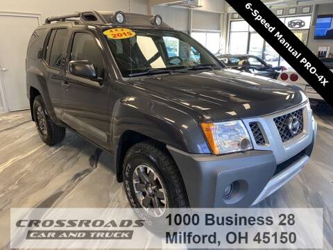 2015 Nissan Xterra for sale at Crossroads Car & Truck in Milford OH