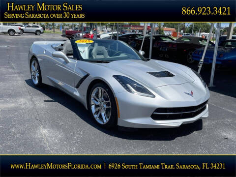 2019 Chevrolet Corvette for sale at Hawley Motor Sales in Sarasota FL