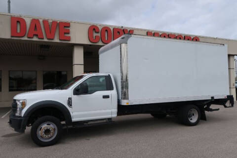 2018 Ford F-550 Super Duty for sale at DAVE CORY MOTORS in Houston TX