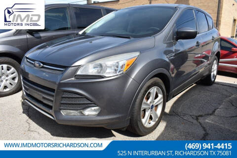 2014 Ford Escape for sale at IMD Motors in Richardson TX