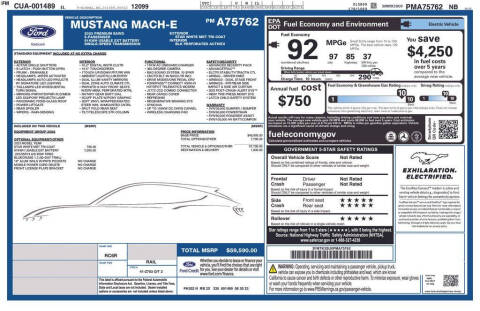 2023 Ford Mustang Mach-E Premium