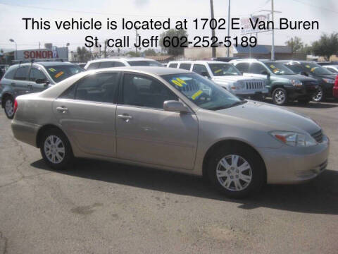 2004 Toyota Camry for sale at Town and Country Motors - 1702 East Van Buren Street in Phoenix AZ