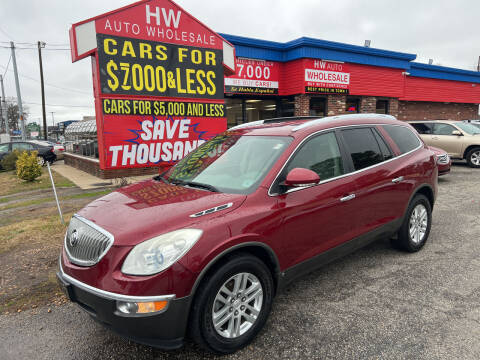 2009 Buick Enclave for sale at HW Auto Wholesale in Norfolk VA