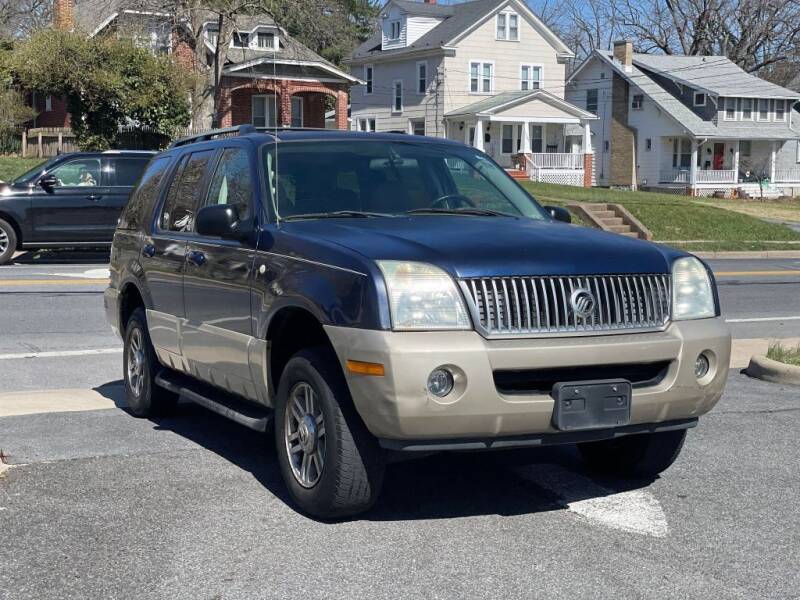 2004 Mercury Mountaineer for sale at MZ Auto in Winchester VA