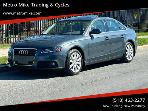 2010 Audi A4 for sale at Metro Mike Trading & Cycles in Albany NY