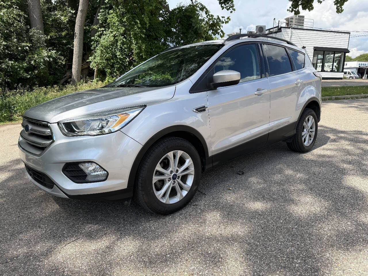 Silver 2017 Ford Escape SE SE 4dr SUV 1
