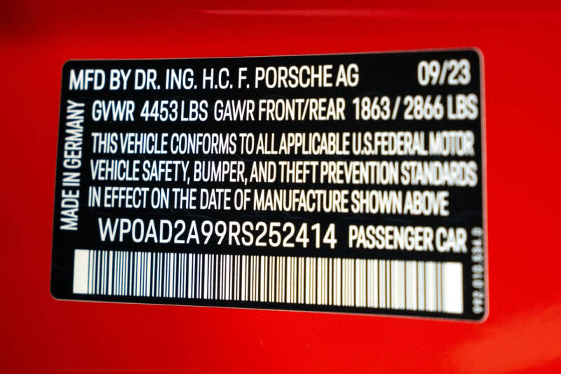 2024 Porsche 911 Turbo S