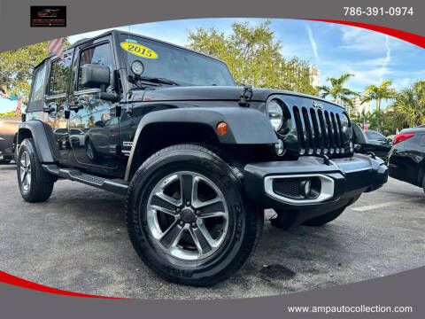 2015 Jeep Wrangler Unlimited for sale at Amp Auto Collection in Fort Lauderdale FL