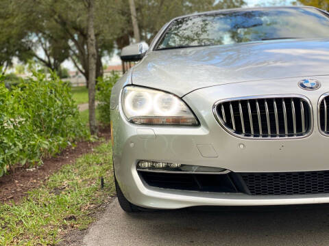 2012 BMW 6 Series for sale at HIGH PERFORMANCE MOTORS in Hollywood FL