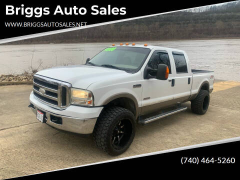 2005 Ford F-250 Super Duty for sale at Briggs Auto Sales in Wheelersburg OH