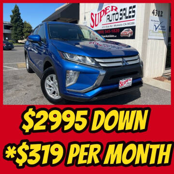 2019 Mitsubishi Eclipse Cross for sale at Super Auto Sales Modesto in Modesto CA