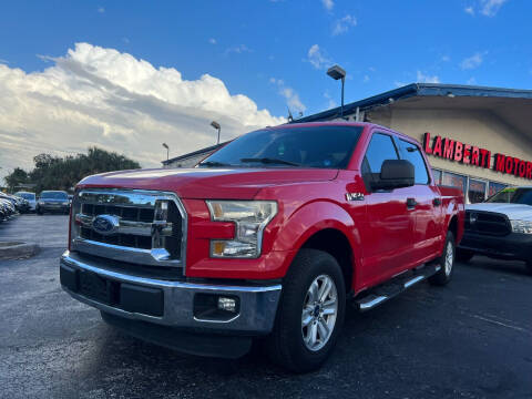 2016 Ford F-150 for sale at Lamberti Auto Collection in Plantation FL