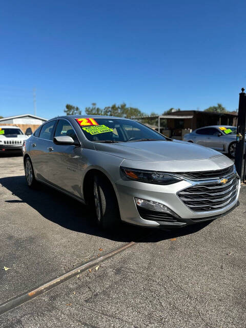 2021 Chevrolet Malibu for sale at ANJ AUTO SALES in Houston, TX