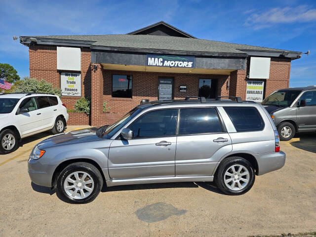 2008 Subaru Forester for sale at Mac Motors in Arlington, TX