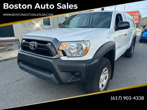 2014 Toyota Tacoma for sale at Boston Auto Sales in Brighton MA