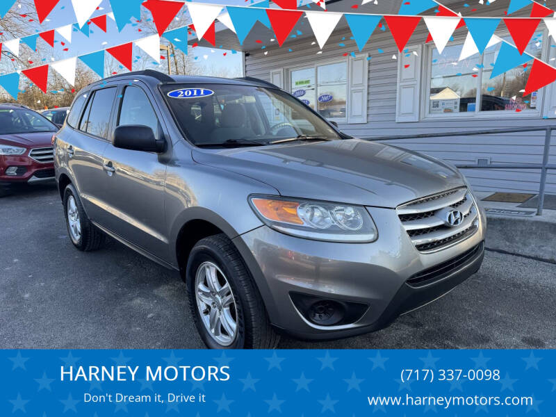 2012 Hyundai Santa Fe for sale at HARNEY MOTORS in Gettysburg PA