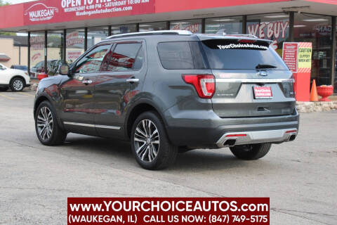 2017 Ford Explorer Platinum