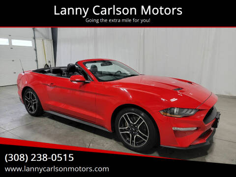 2021 Ford Mustang for sale at Lanny Carlson Motors in Kearney NE