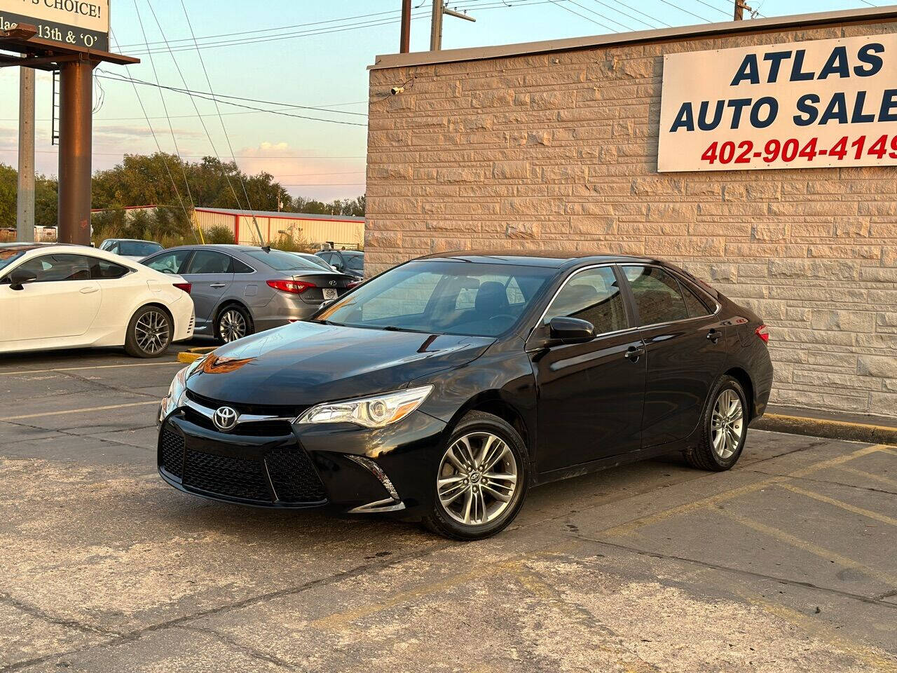 2016 Toyota Camry for sale at Atlas Auto Sales LLC in Lincoln, NE