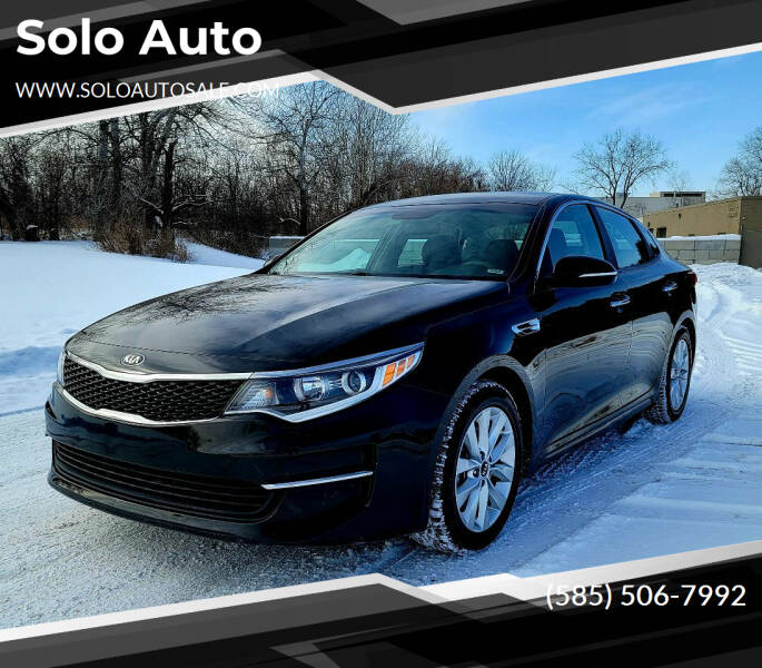 2017 Kia Optima for sale at Solo Auto in Rochester NY