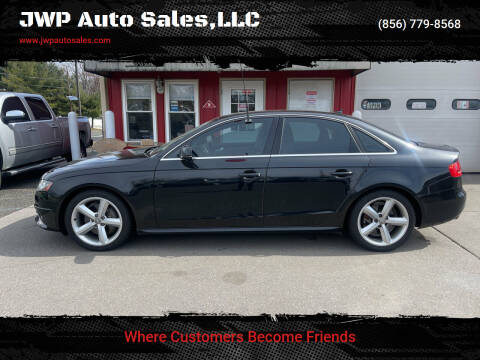 2012 Audi A4 for sale at JWP Auto Sales,LLC in Maple Shade NJ