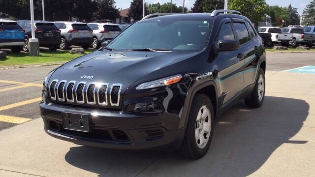 2016 Jeep Cherokee for sale at ORCHARD LAKE AUTO SALES INC in Farmington Hills, MI