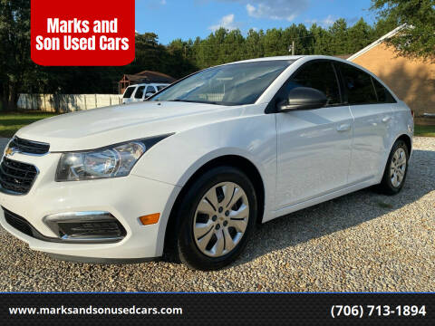 2016 Chevrolet Cruze Limited for sale at Marks and Son Used Cars in Athens GA
