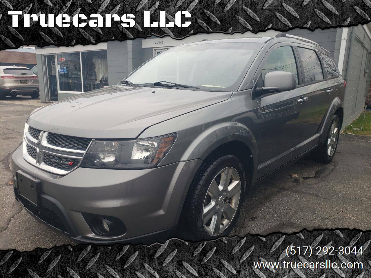 Gray 2013 Dodge Journey Crew AWD Crew 4dr SUV 1