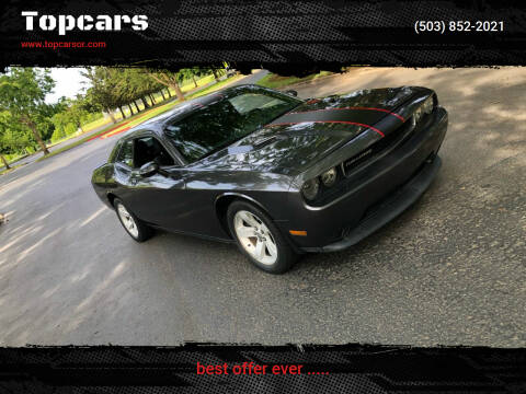 2014 Dodge Challenger for sale at Topcars in Wilsonville OR