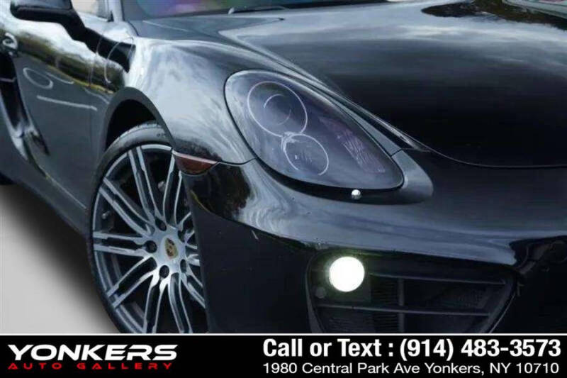 2016 Porsche Cayman Black Edition