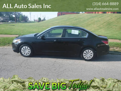 2008 Honda Accord for sale at ALL Auto Sales Inc in Saint Louis MO