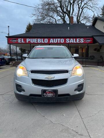 2012 Chevrolet Equinox for sale at El Pueblo Auto Sales in Des Moines IA