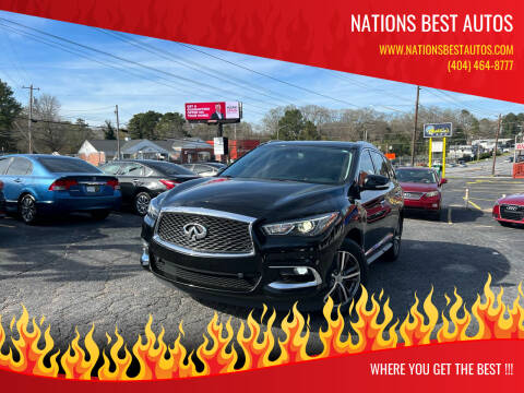 2017 Infiniti QX60 for sale at Nations Best Autos in Decatur GA