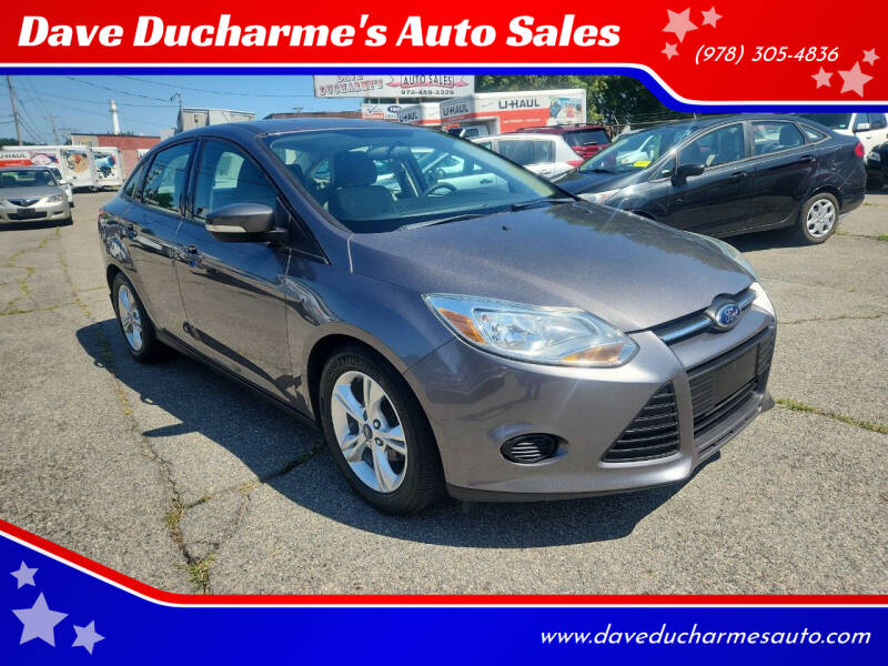 2013 Ford Focus for sale at Dave Ducharme's Auto Sales in Lowell MA