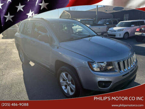 2015 Jeep Compass for sale at PHILIP'S MOTOR CO INC in Haleyville AL