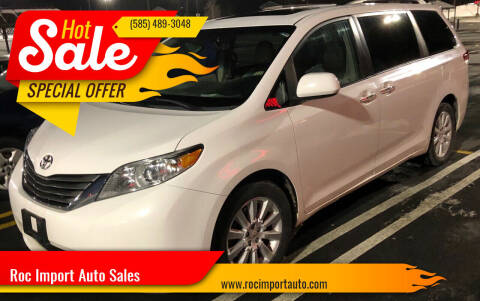 2012 Toyota Sienna for sale at Roc Import Auto Sales in Rochester NY