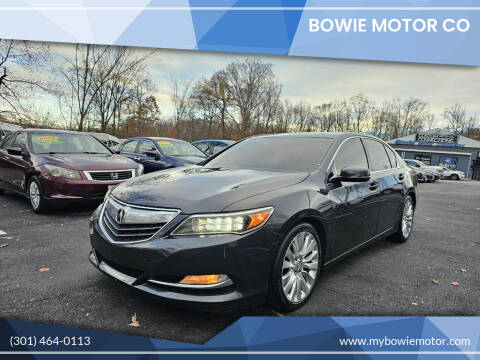 2015 Acura RLX for sale at Bowie Motor Co in Bowie MD