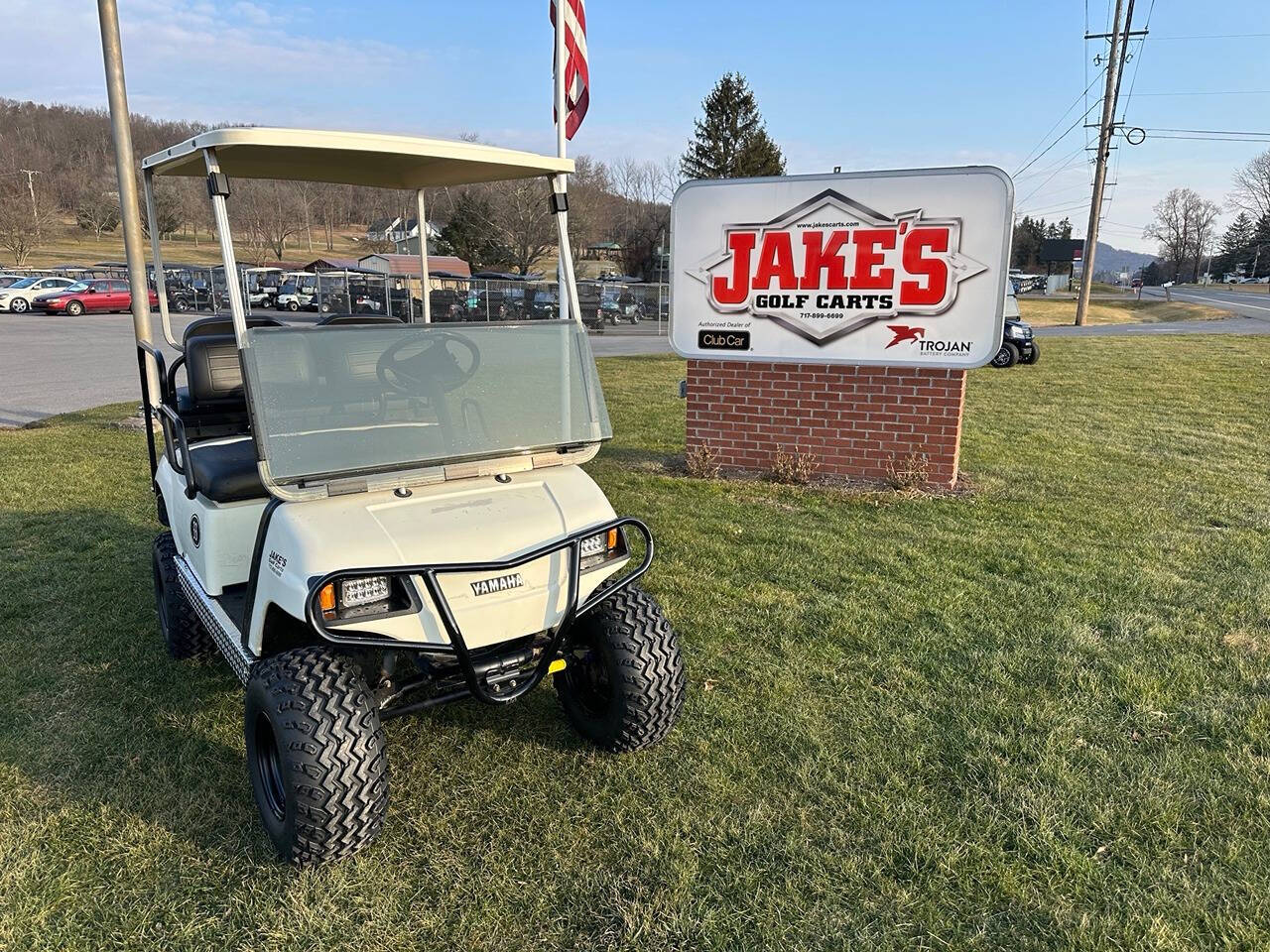 1999 Yamaha G-16 Lifted Gas for sale at Jake's Golf Carts in MCVEYTOWN, PA