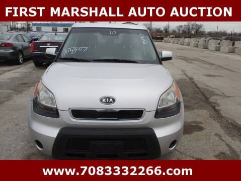 2010 Kia Soul for sale at First Marshall Auto Auction in Harvey IL