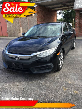 2017 Honda Civic for sale at Aiden Motor Company in Portsmouth VA