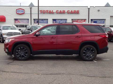 2019 Chevrolet Traverse for sale at RAVMOTORS - CRYSTAL in Crystal MN