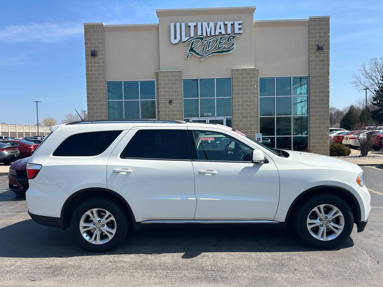 White 2012 Dodge Durango Crew AWD Crew 4dr SUV 1