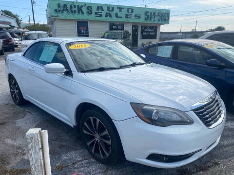 2011 Chrysler 200 for sale at Jack's Auto Sales in Port Richey FL